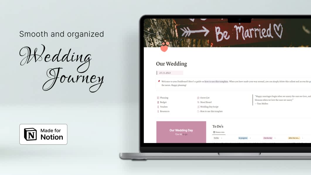 The All in One Wedding Planner