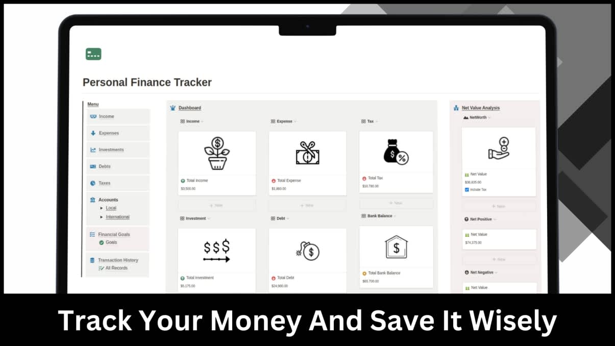 Personal Finance Tracker