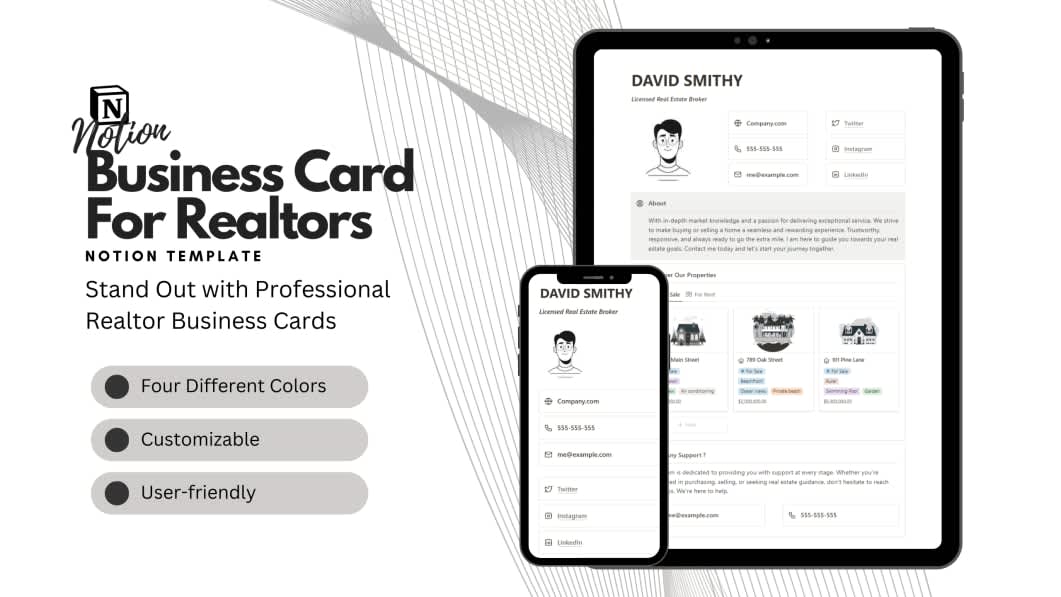 Business Card for Realtors