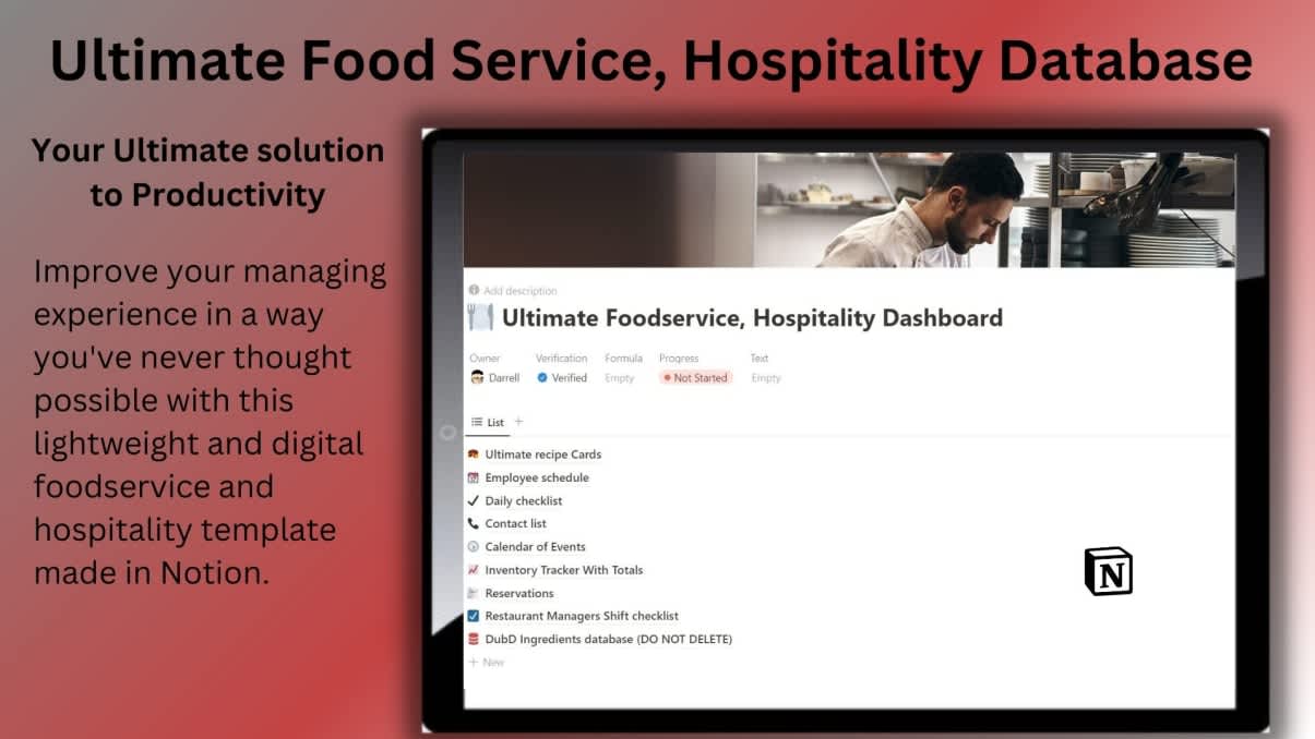 Ultimate Foodservice, Hospitality Database 