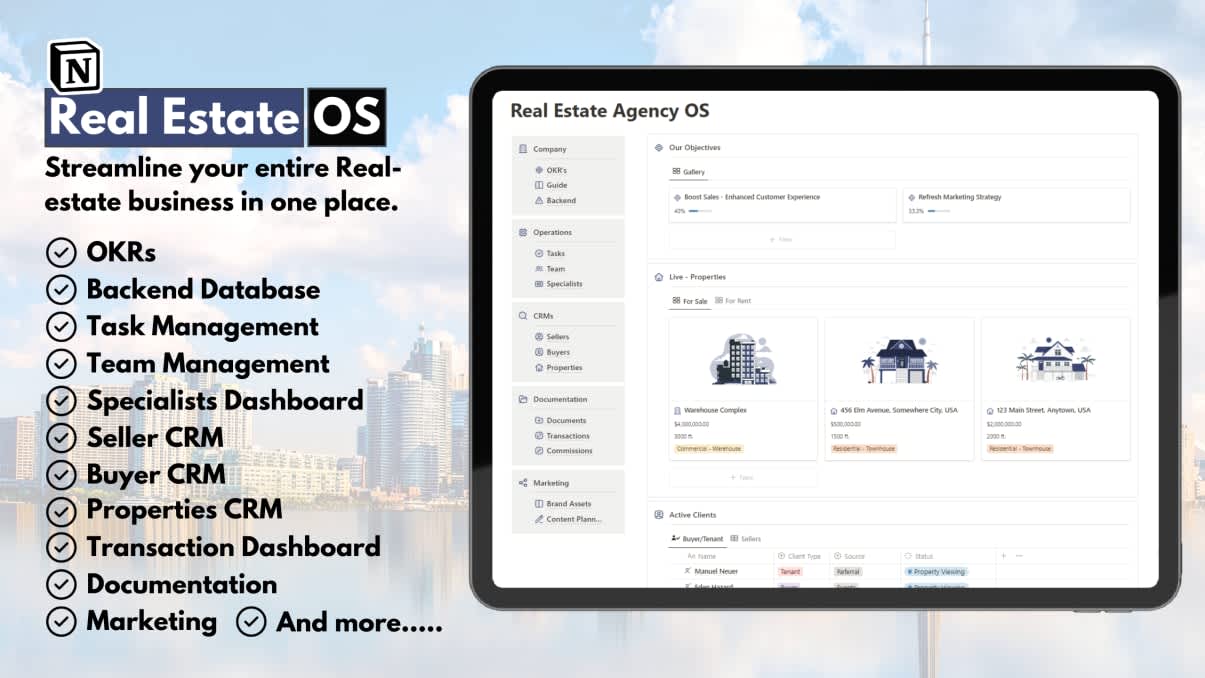 Real Estate Agency OS