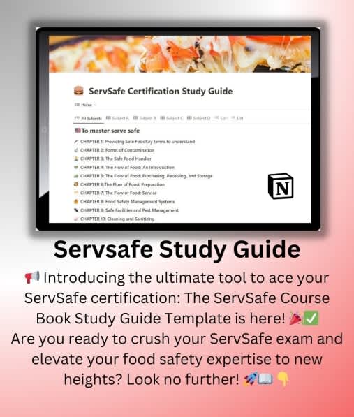 ServSafe Study Guide