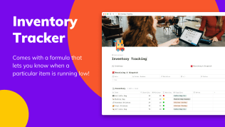 Inventory Tracker | Free Notion Template At Prototion