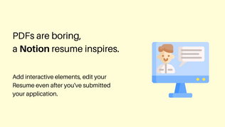Resume Template | Ready-To-Use Notion CV For Success