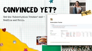 Subscription Tracker | Free Notion Template | Prototion