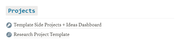 If you're a working individual, we've got you covered - with this template. Add your projects, deadline, collaborations, Research with this template.
