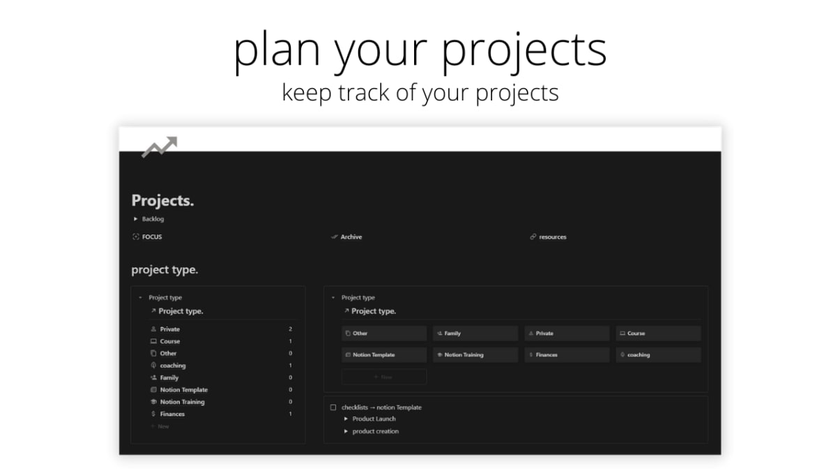 Notion Projects | Prototion | Get Notion Template