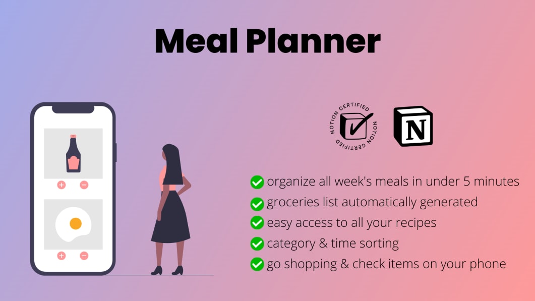Meal Planner + Groceries List Generator