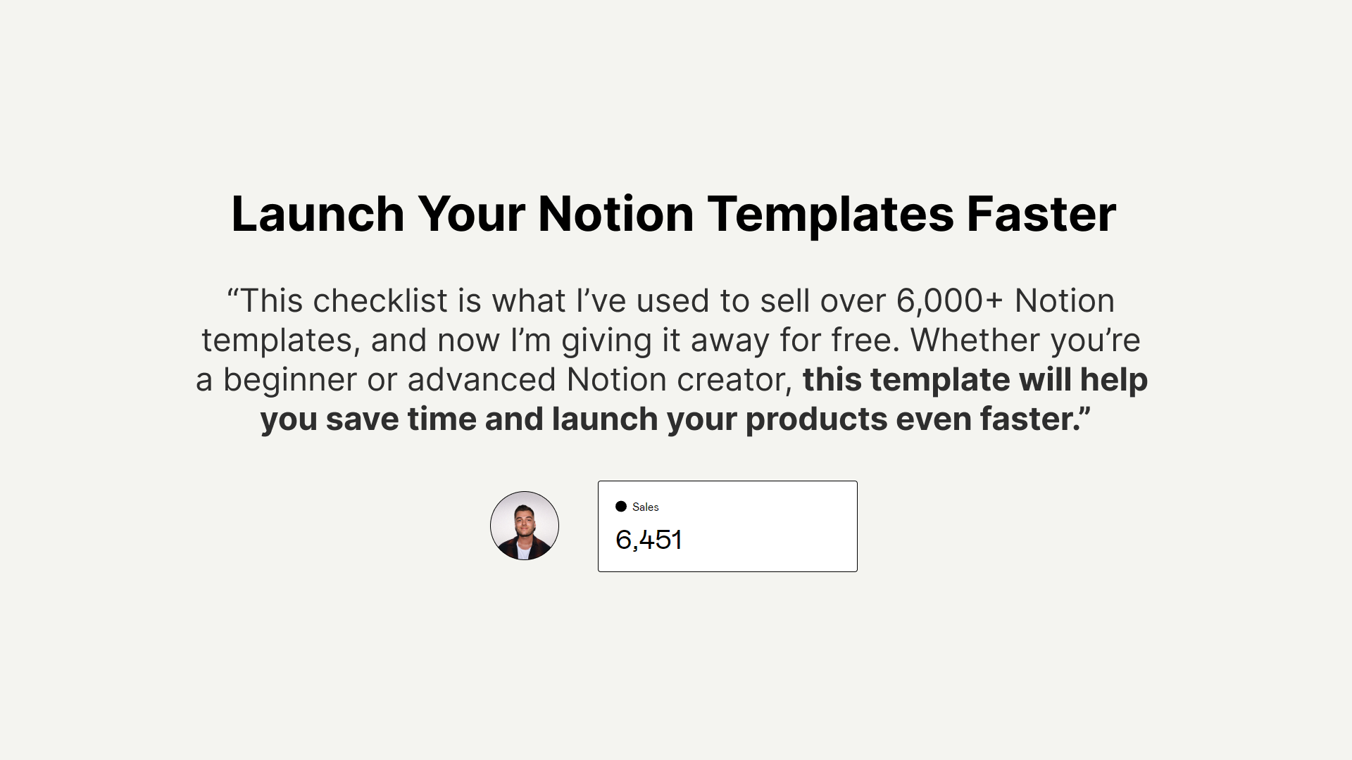 Notion Templates for Launch