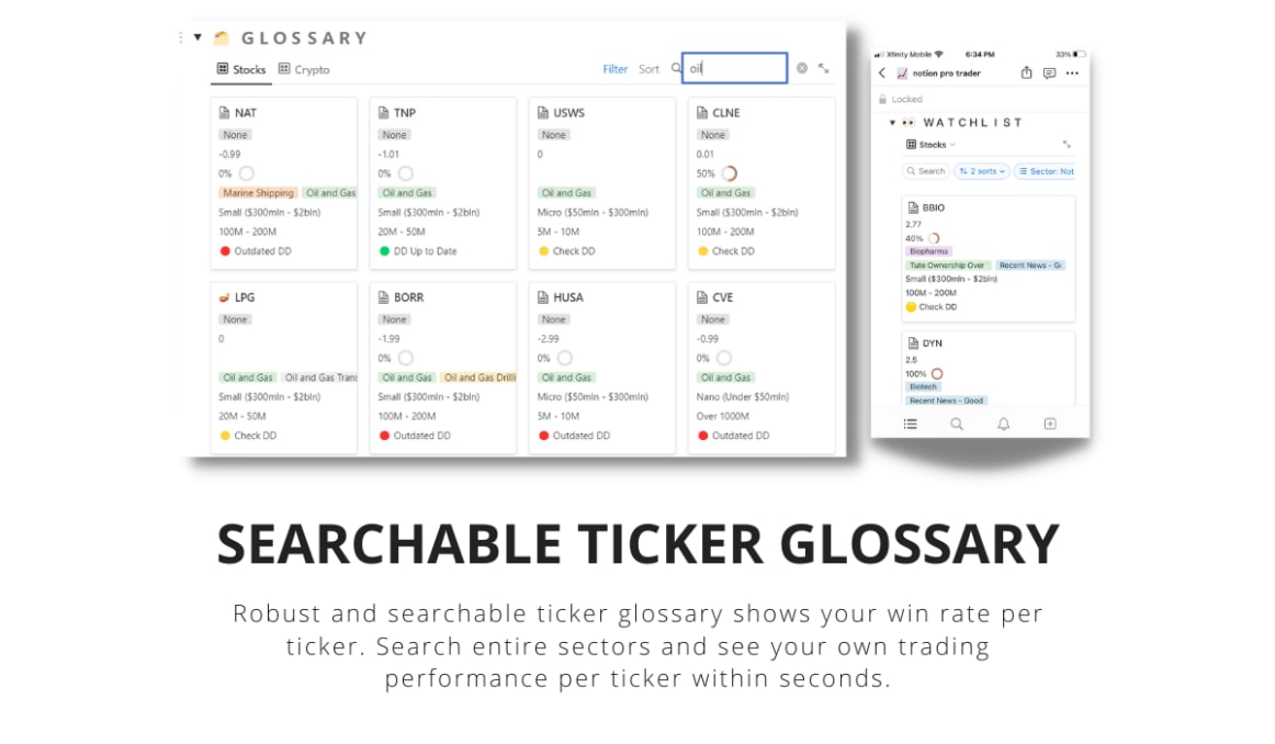 Notion Pro Trader | Prototion | Buy Notion Template