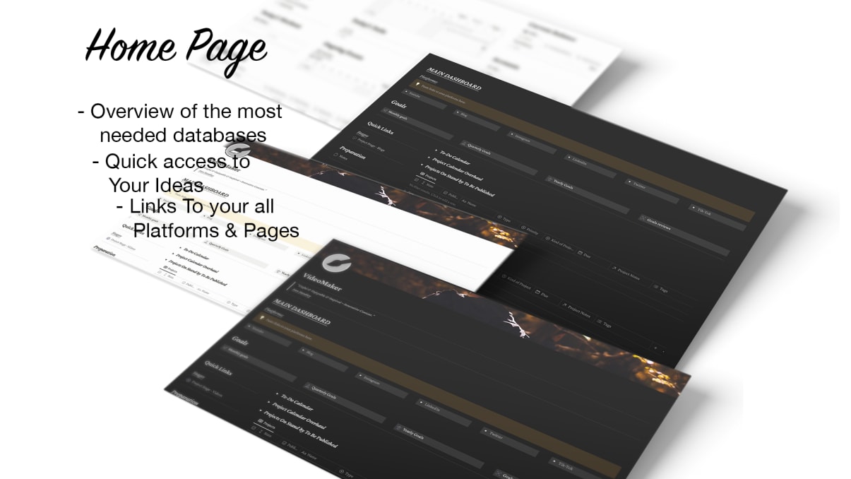 Contet Creator | Prototion | Buy Notion Template