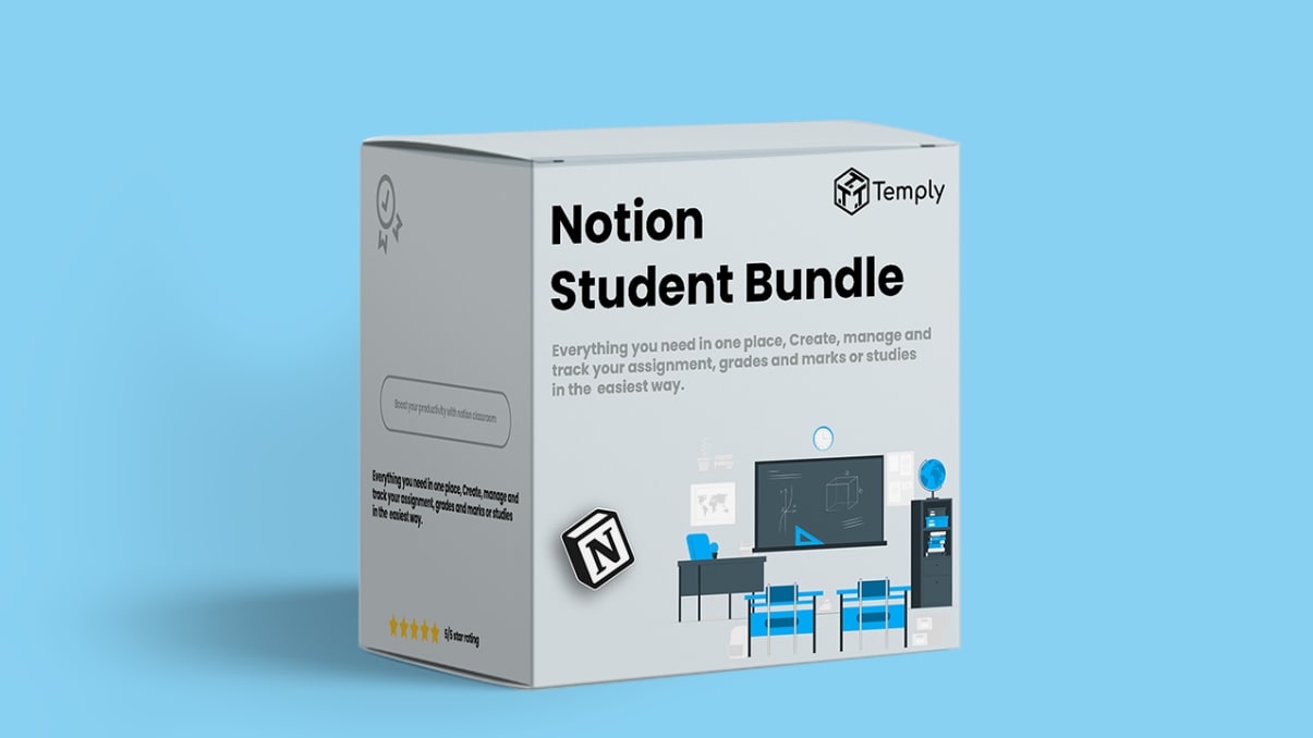 Notion Student Bundle | Prototion | Buy Notion Template
