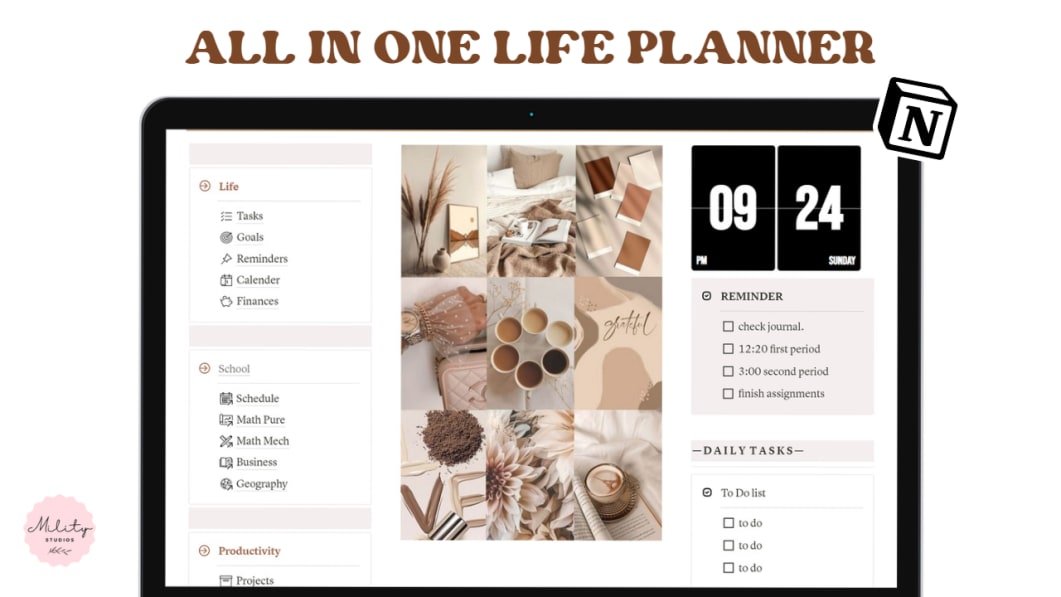 All in One Life Planner