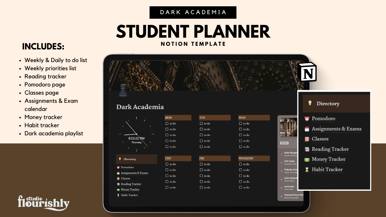 Best School Templates from Notion