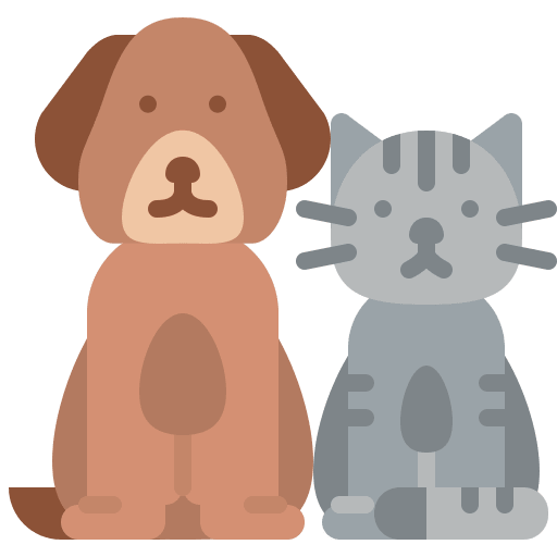 Pets live on this property