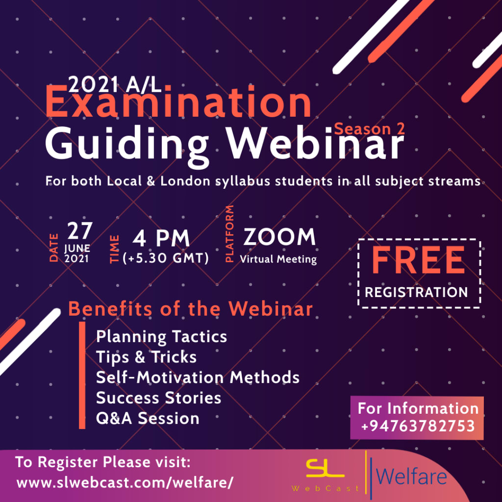 2021 A/L Examination Guiding Webinar