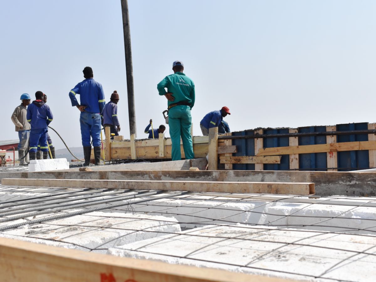 slabpro - supply and install polystyrene block slab at copperleaf estate