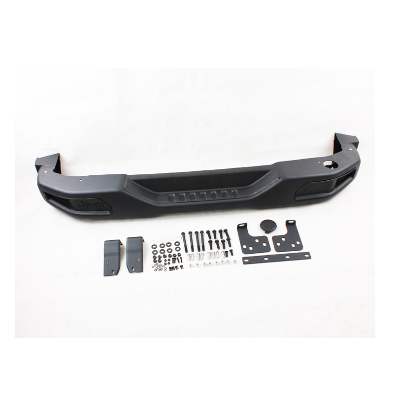 JK Rubicon Style Rear Bumper Steel