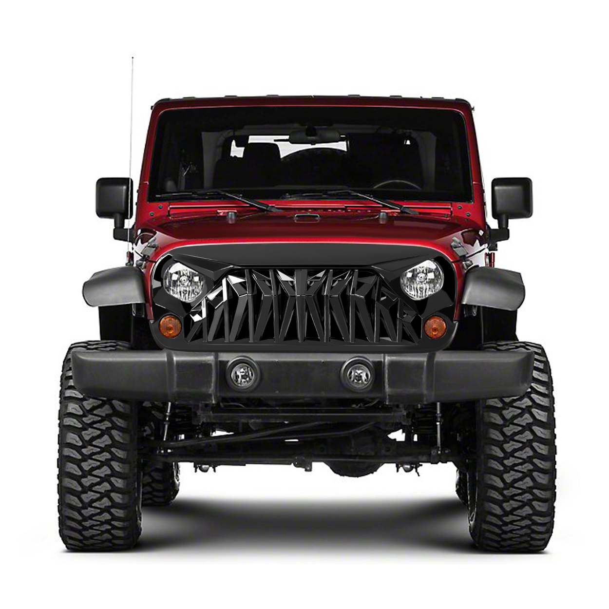 JK Shark Grill Black Glossy