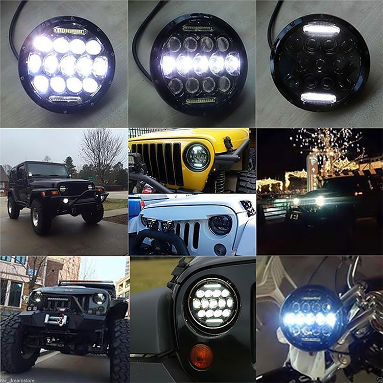 JK Headlight Dot Design