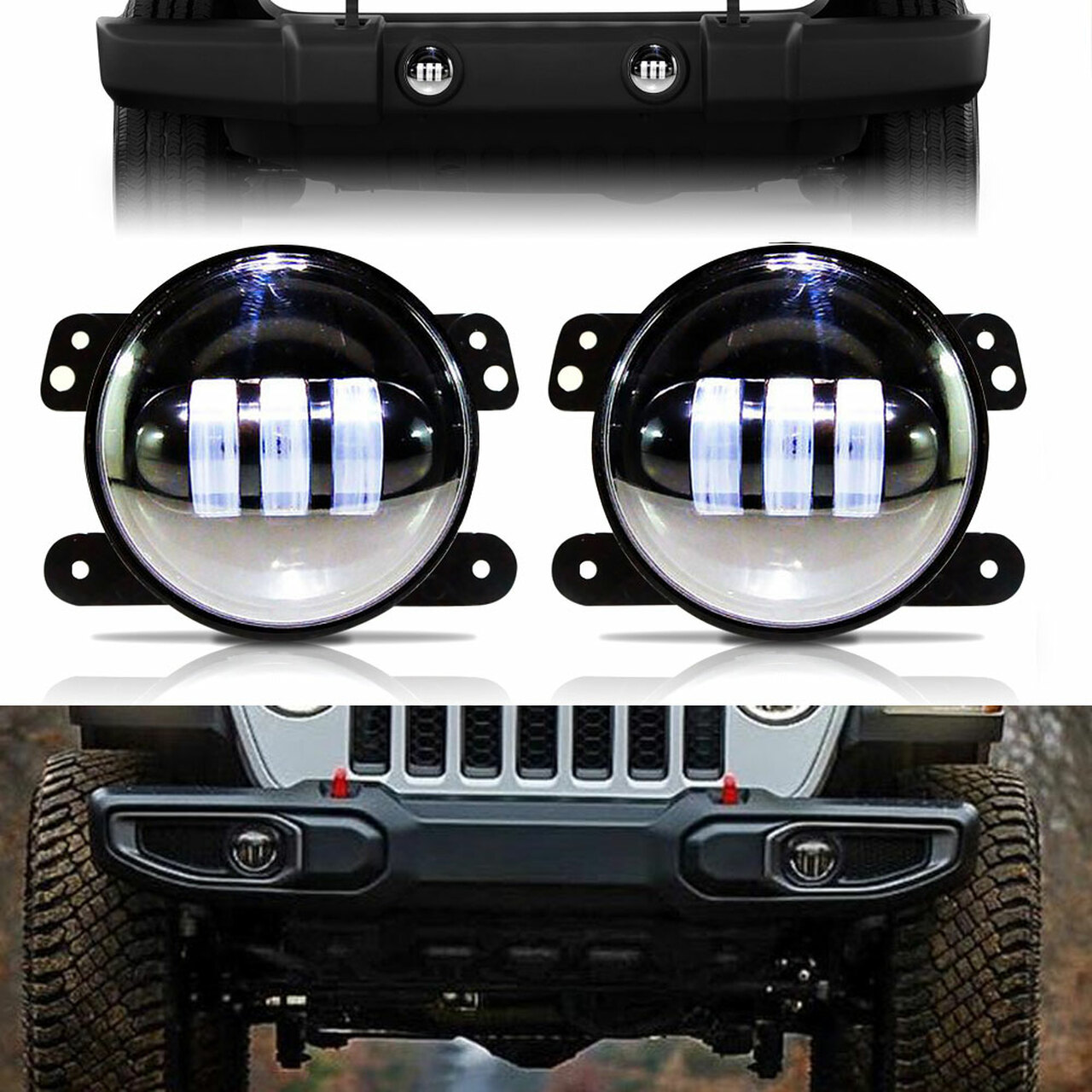 JK Fog Light Sahara Style