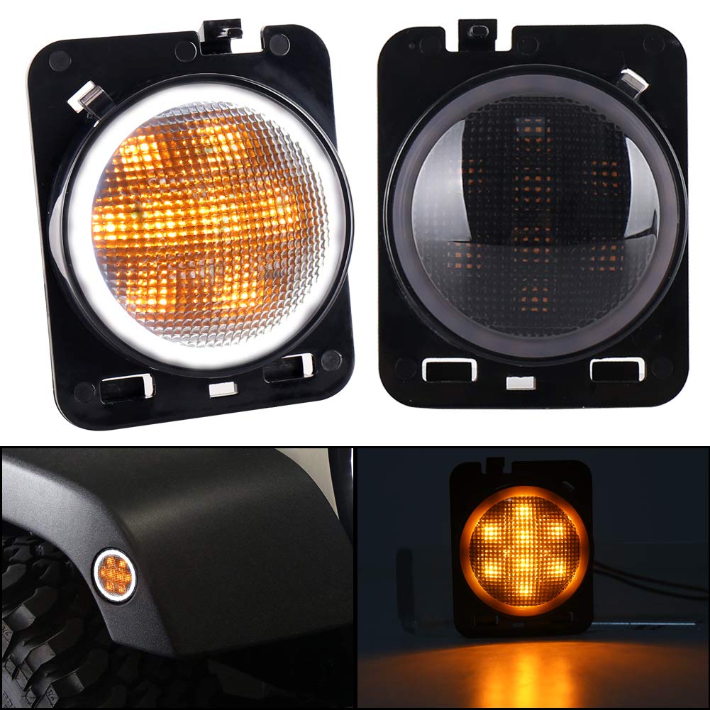 JK Side Fender Light with ring