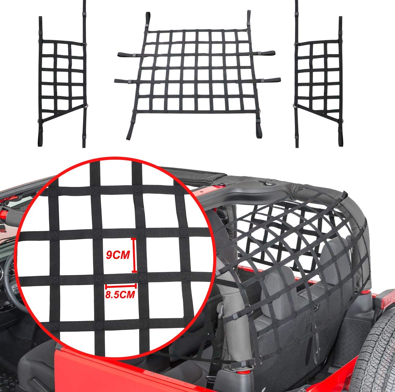 JK 2D Cargo Net