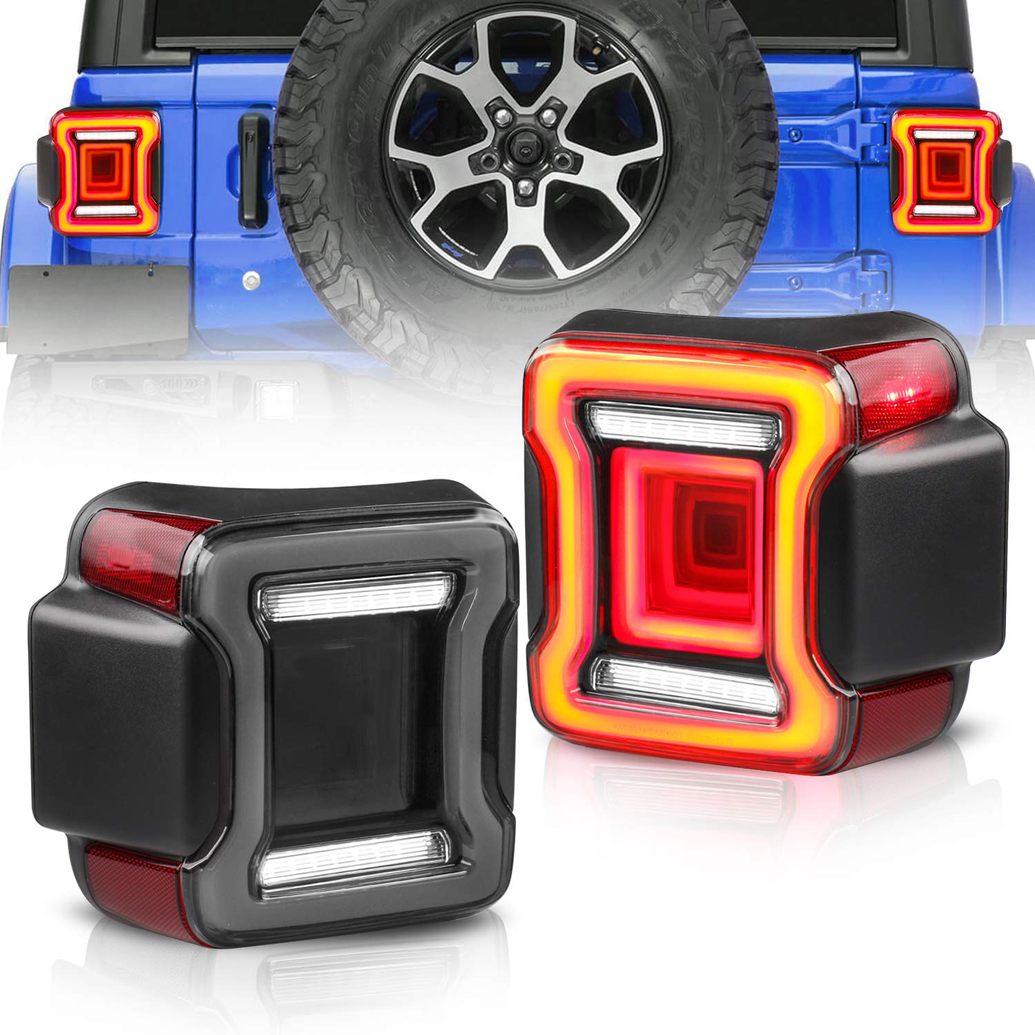 JL Tunnel Tail Light Smoked