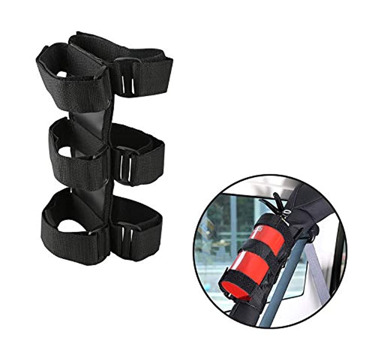 Fire Extinguisher Holder - Black