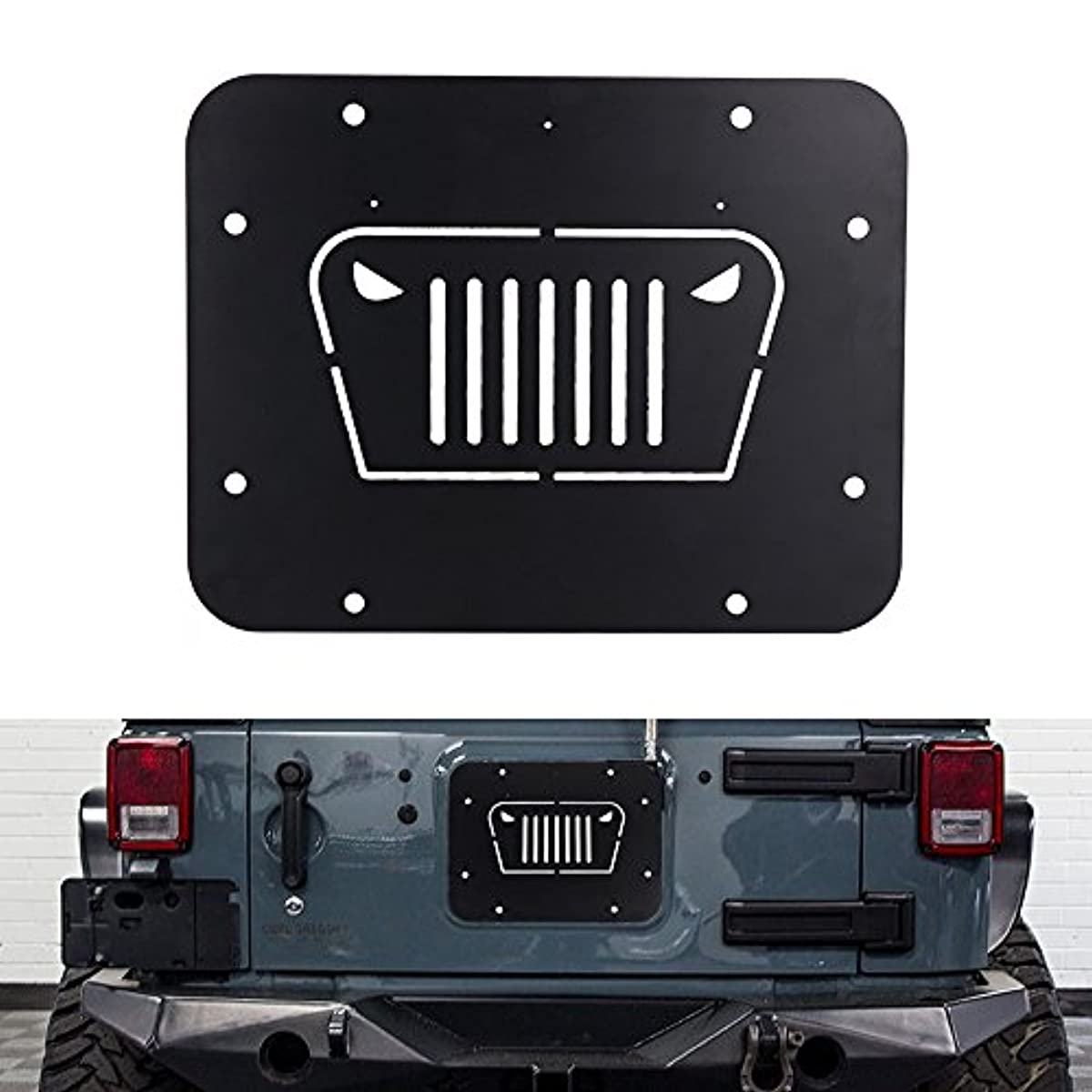 JK Tail gate Cover Jeep Logo