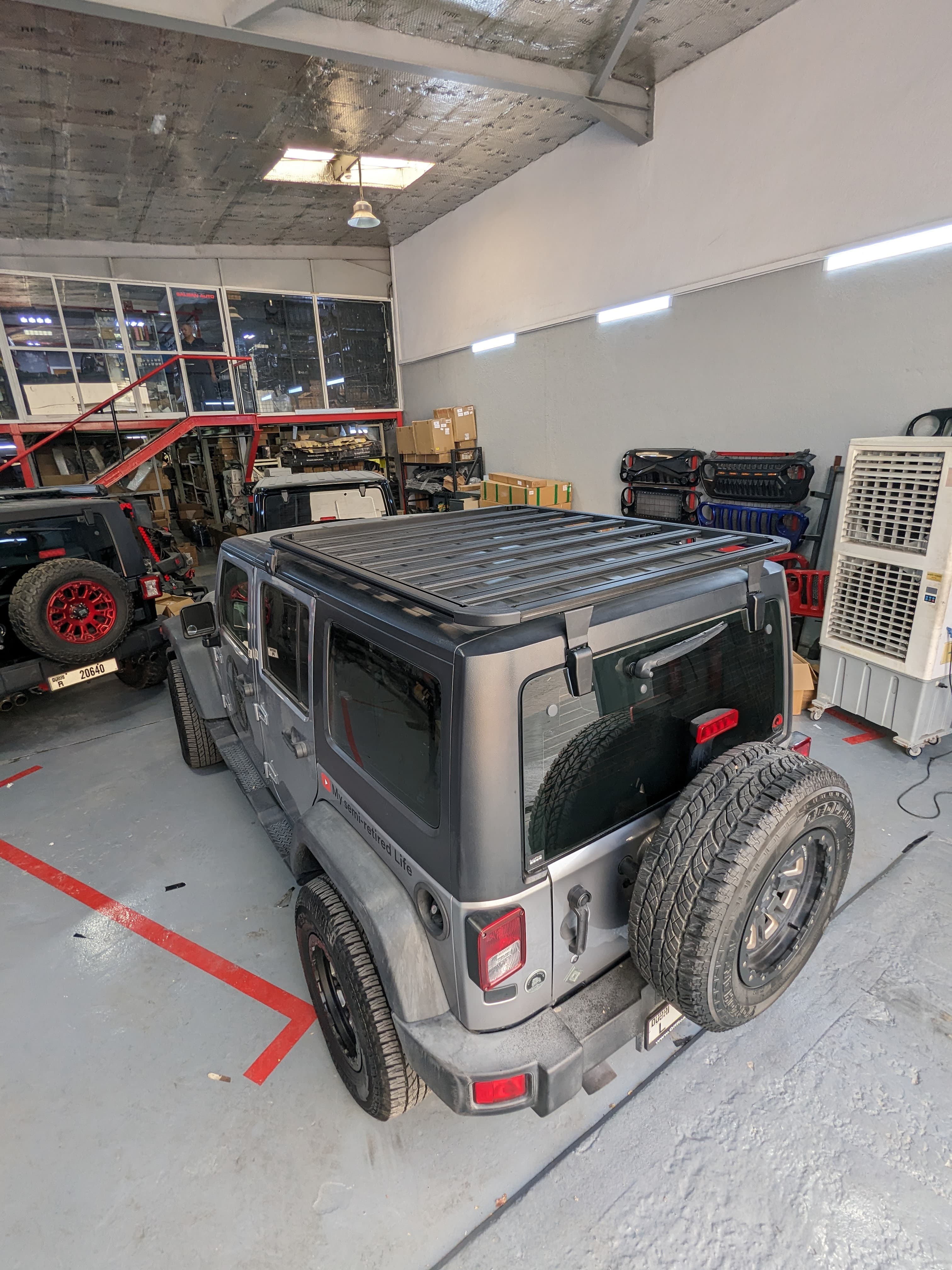 Roof Rack Aluminum JK JL 4Door 2Door