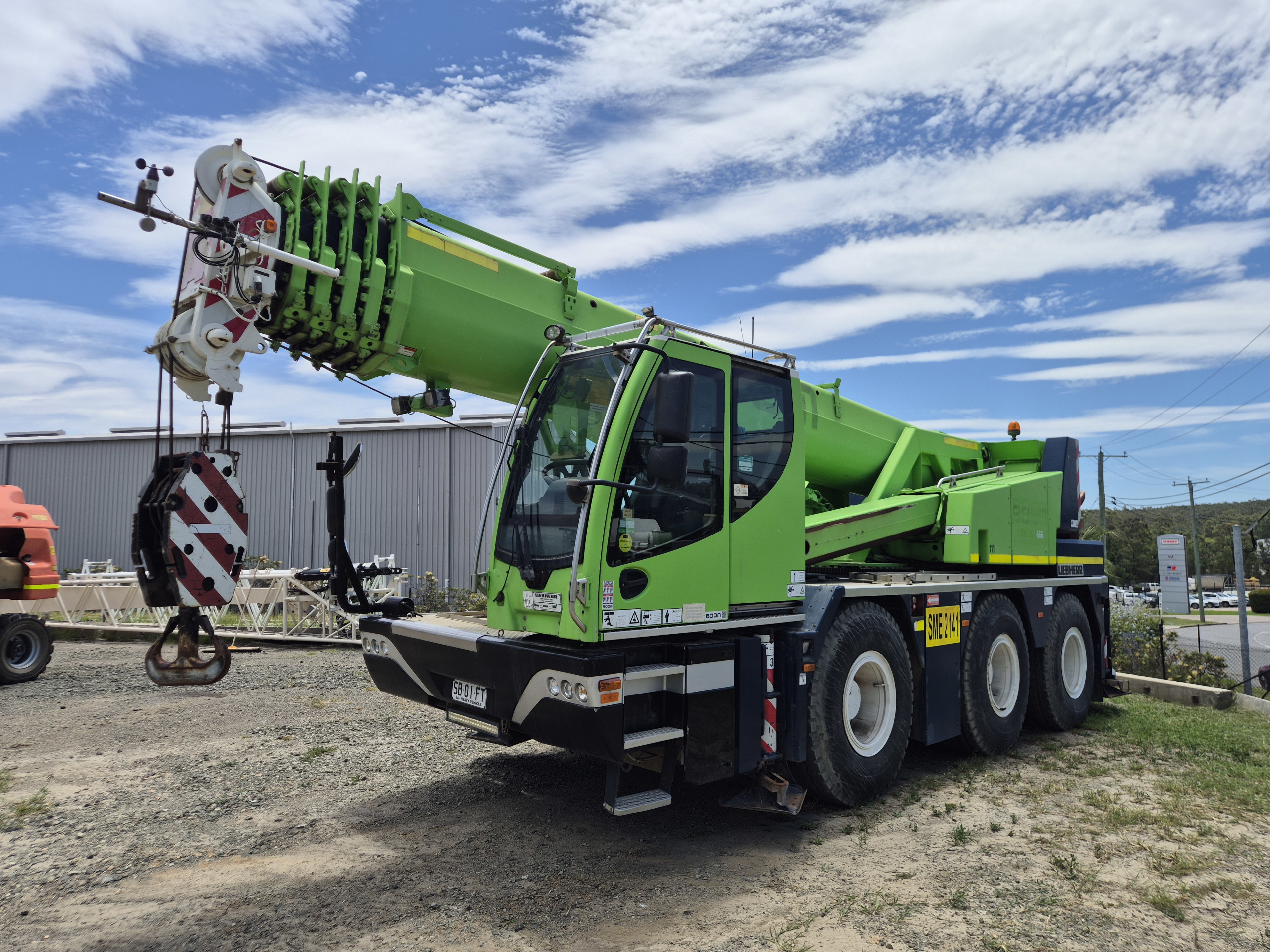 Newcastle Onsite Crane Auction