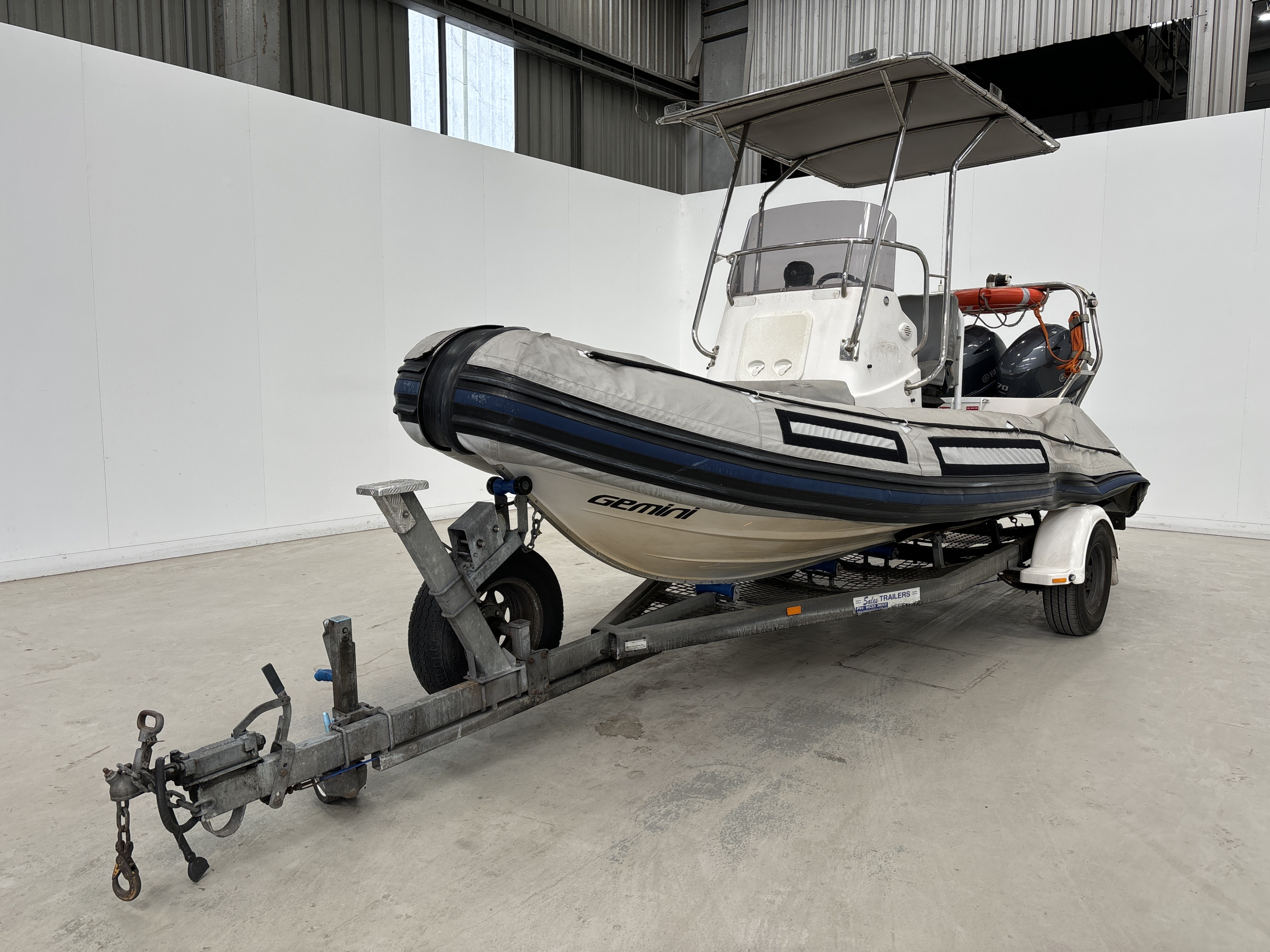 Gemini WR-550 w/2014 Sales Trailer