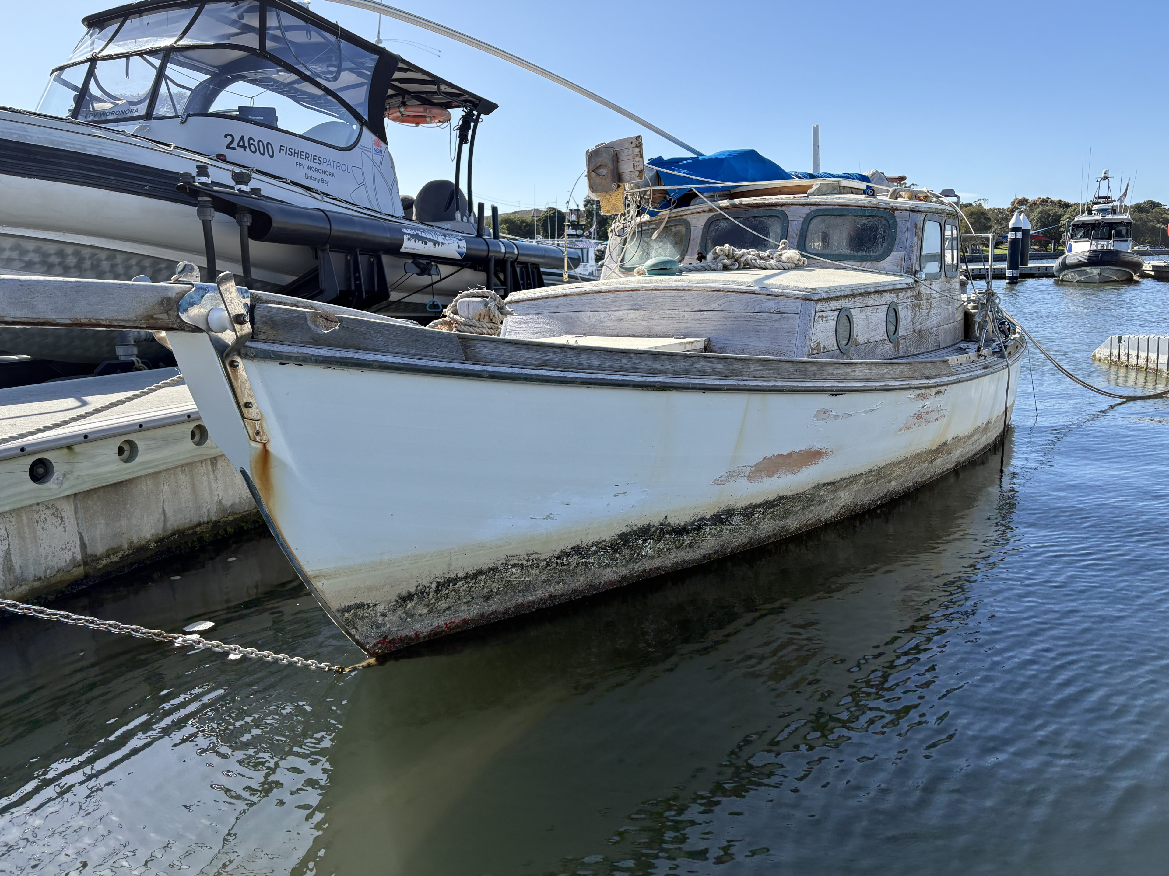 7.7m Timber Sail Boat (Abandoned Vessel)