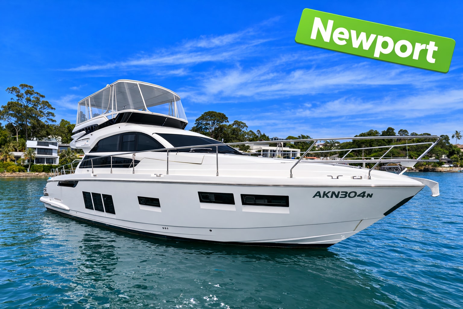 2015 Fairline Squadron 48 (Dual 435 HP) Flybridge Cruiser