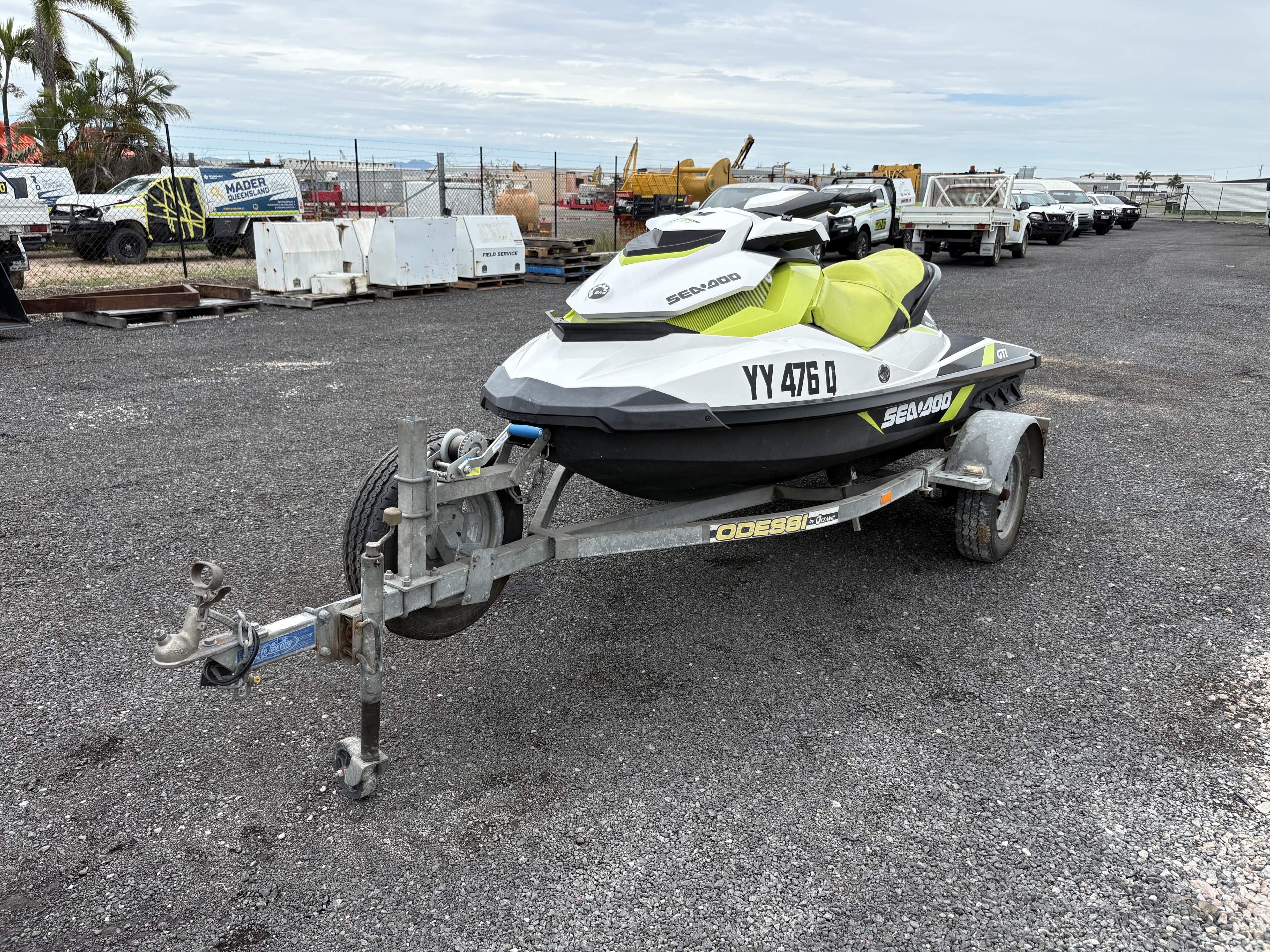 2016 Sea Doo GTI Jetski With Trailer