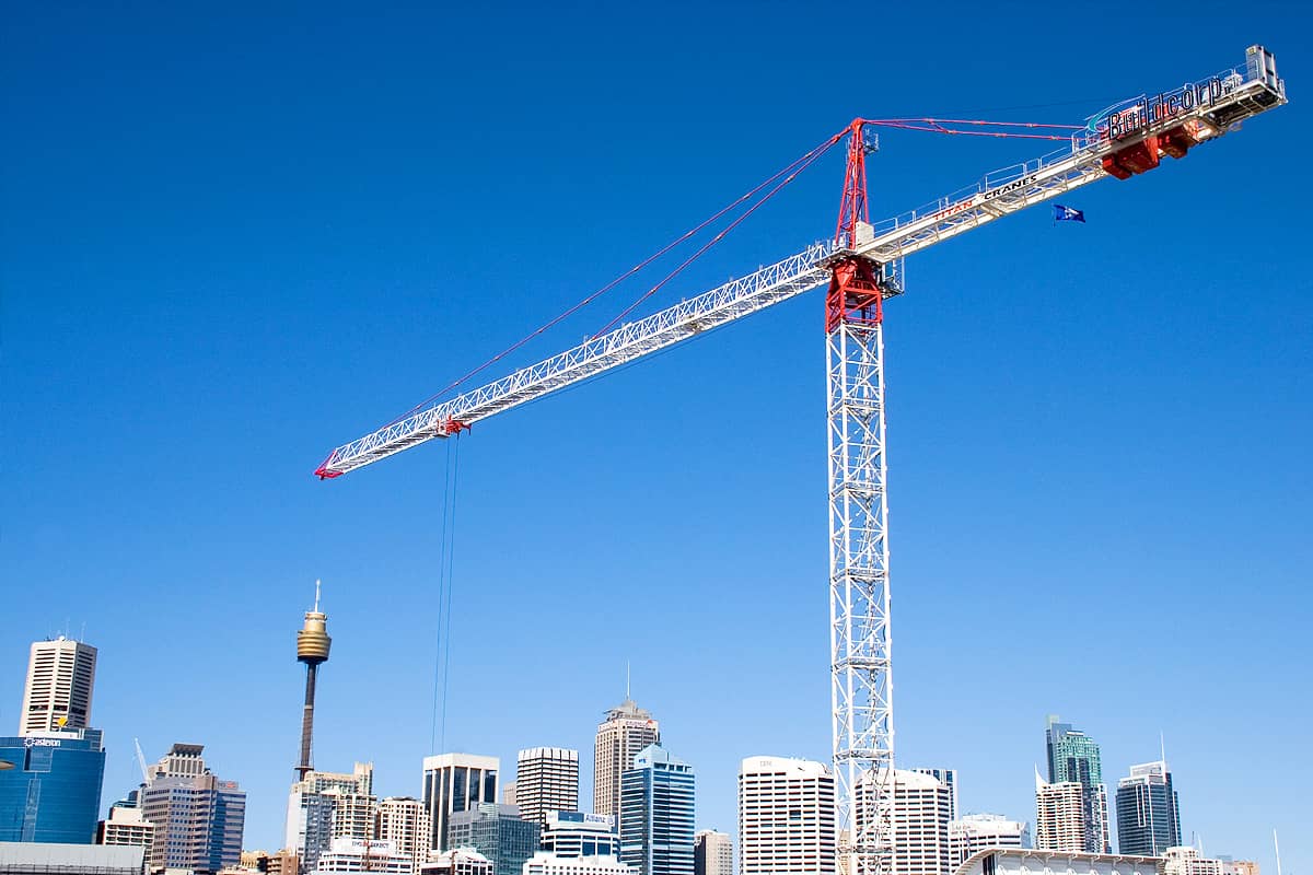 Newcastle Tower Crane Auction