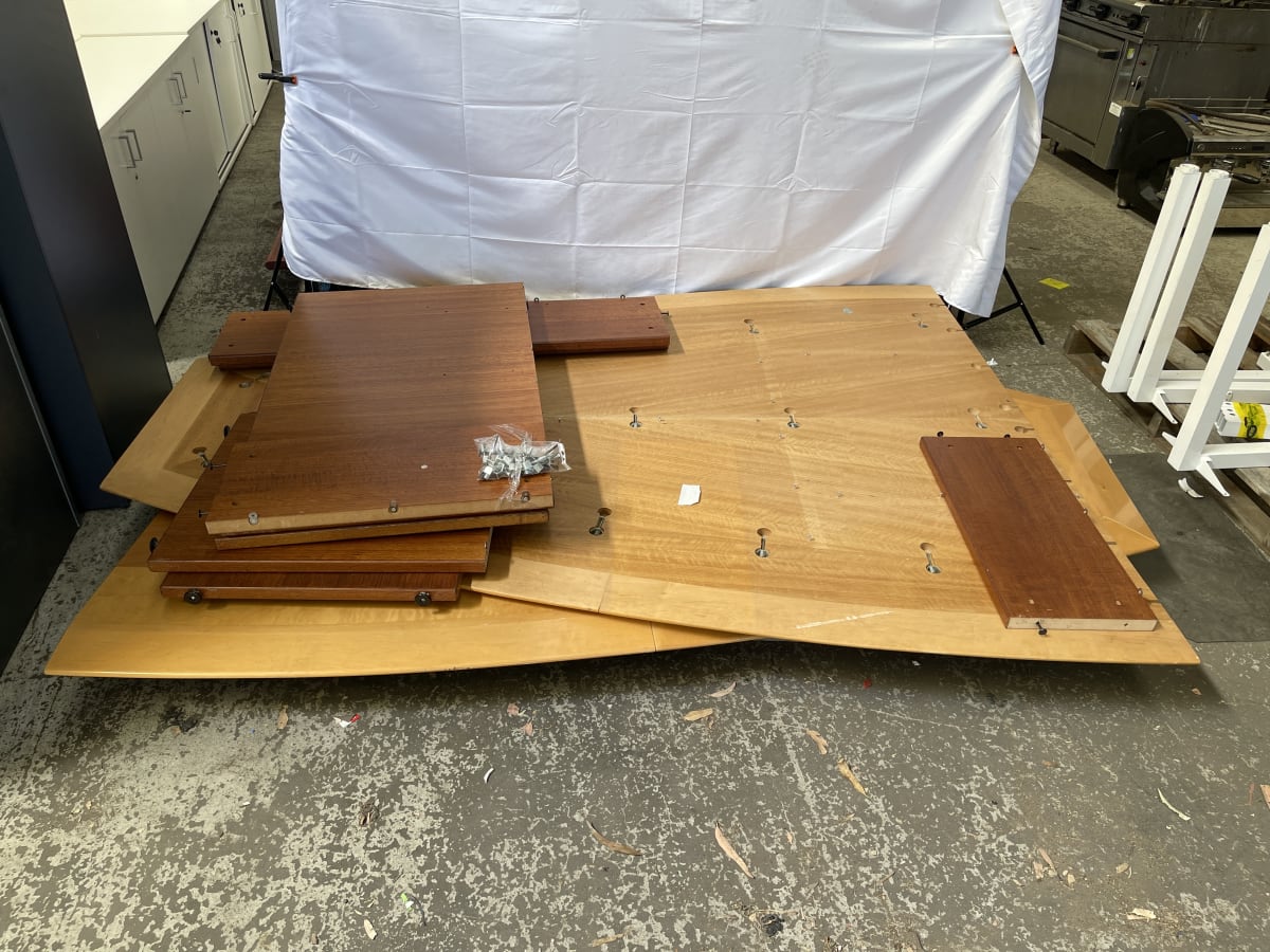 1 x Sydney Swans board room table Slattery Auctions