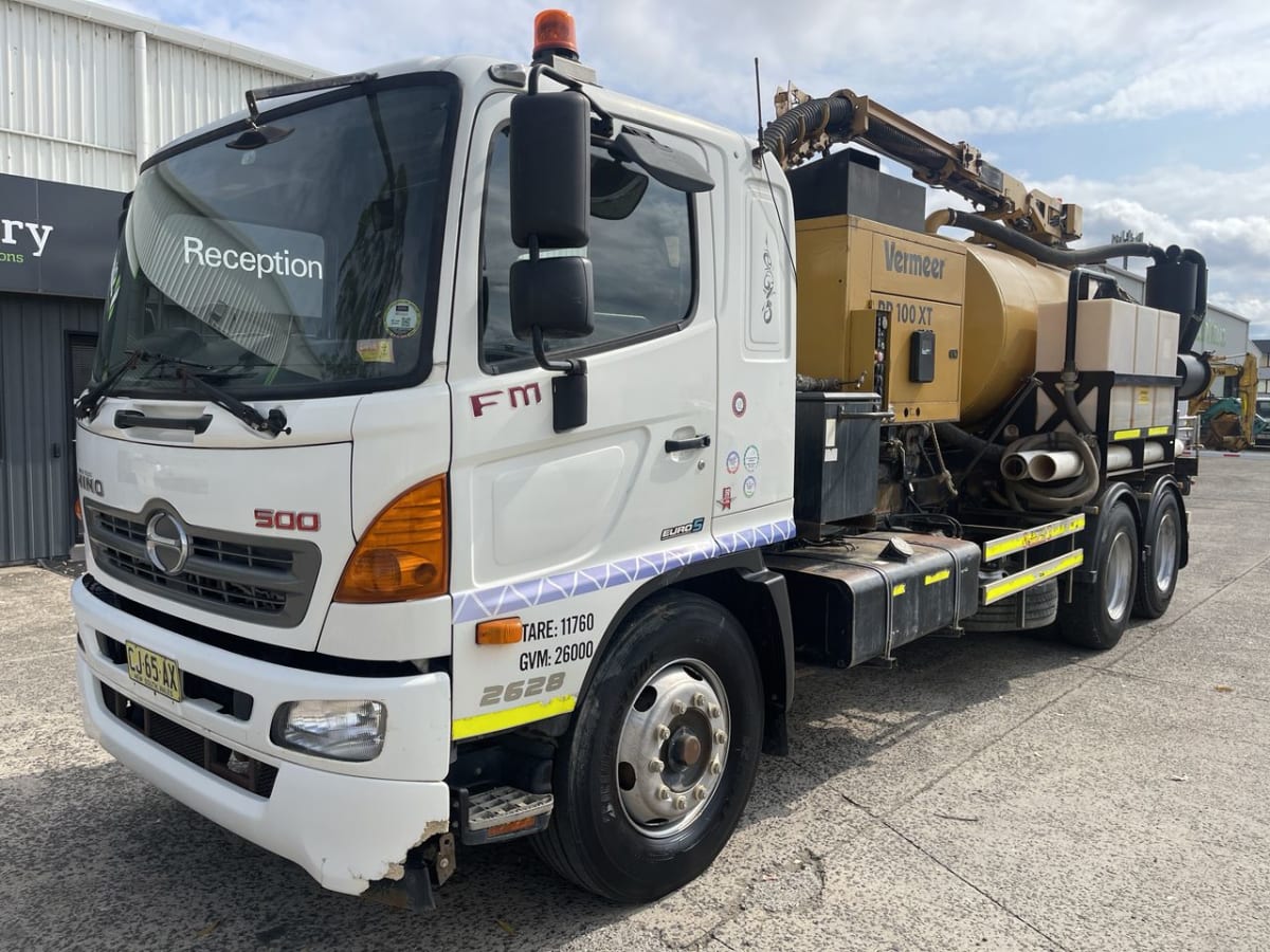 2016 Hino FM Vacuum Truck Slattery Auctions