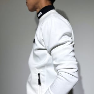 ライト ダブルニットプルオーバー 3D SHADOW LOGO/WHITE (UNISEX)