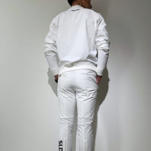NEW STD CORDURA(R) NYLON  SLDO. 4WAY STRETCH プルオーバー/WHITE (UNISEX)