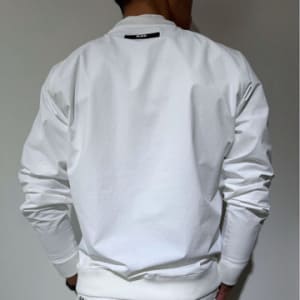 NEW STD CORDURA(R) NYLON  SLDO. 4WAY STRETCH プルオーバー/WHITE (UNISEX)