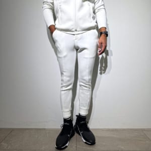 ライト ダブルニットベスト 3D SHADOW LOGO/WHITE (UNISEX)