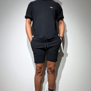 【SLDO. MOVE】シェルタリングドライ Tシャツ MINIMUM LOGO/BLACK