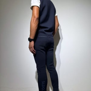 ライト ダブルニットベスト 3D SHADOW LOGO/DARK NAVY (UNISEX)