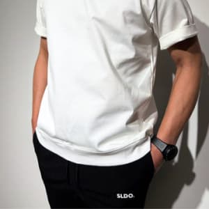 【EXTRA SERIES】Tシャツ MINIMUM LOGO/WHITE