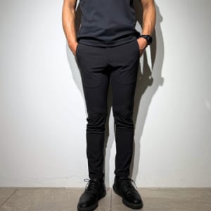 シェルタリングドライピケ 4WAY STRETCH  パンツ/BLACK (UNISEX)