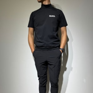 CODURA(R) NYLON  SLDO. 4WAY STRETCH リブパンツ/MATTE BLACK (UNISEX)　