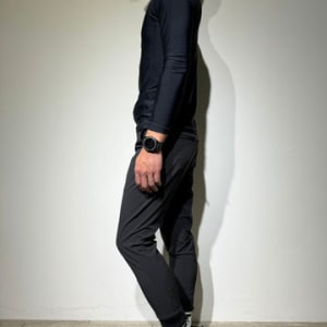 HIGH STRETCH インナーハイネックカットソー/BLACK