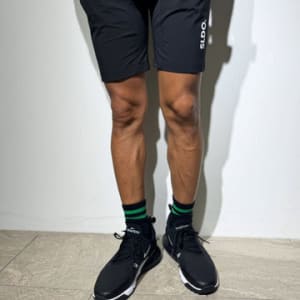 BACK LOGO ミドルソックス/BLACK×GREEN（MENS） – SLDO.